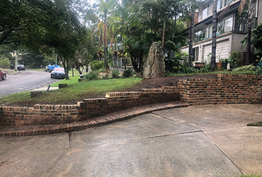 Brick Retaining Walls