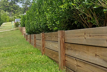 Timber Retaining Walls